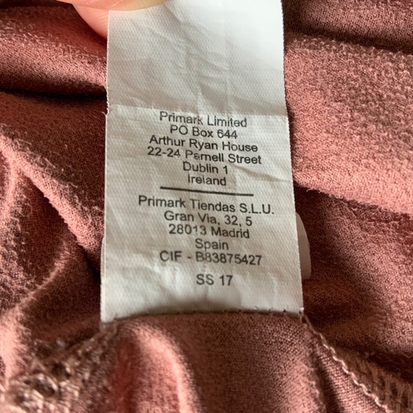 Women’s Atmosphere Peach Pink Comfy Stretch Short Sleeve Mini Dress Size US 16 - Picture 9 of 9